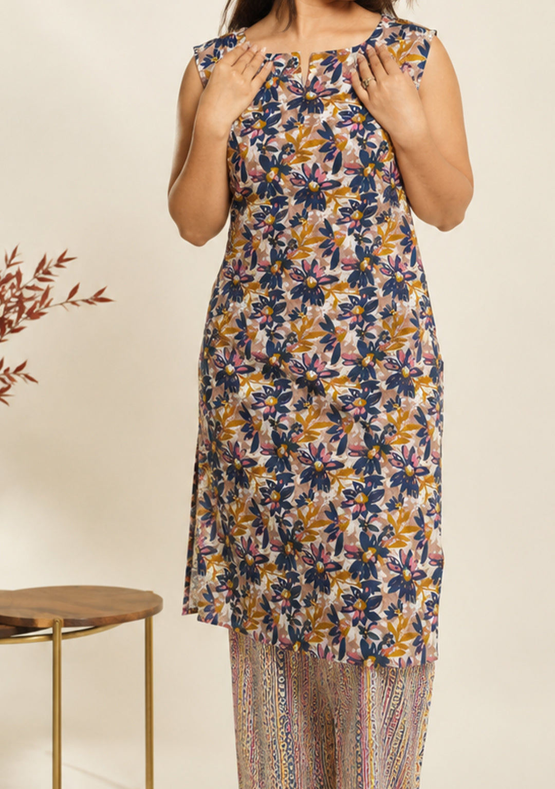 Aarohi Multicolour Floral Co-ord Set
