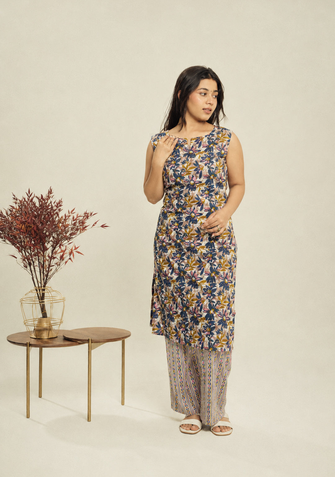 Aarohi Multicolour Floral Co-ord Set
