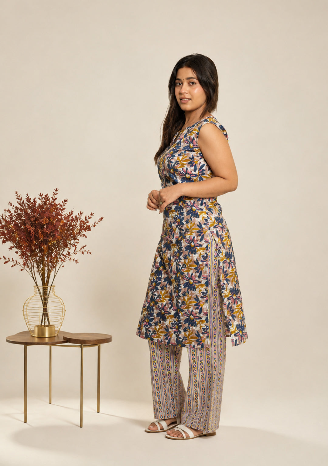 Aarohi Multicolour Floral Co-ord Set