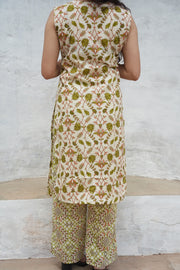Nirvi Olive Floral Printed Co-ord Set